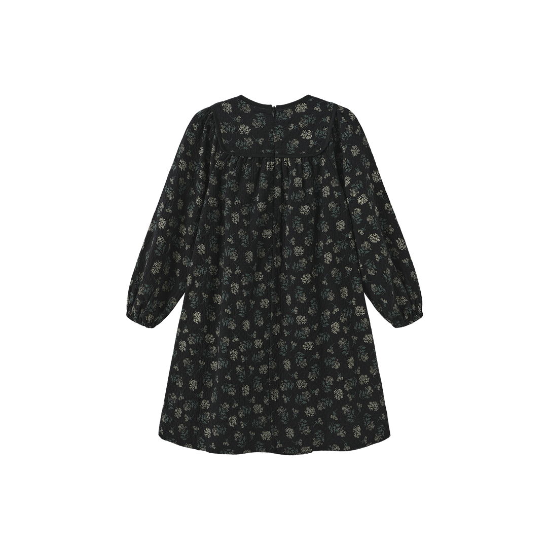 Soft Quilted Floral Dress