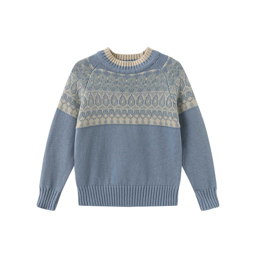 Suzon Pattern Knit Sweater