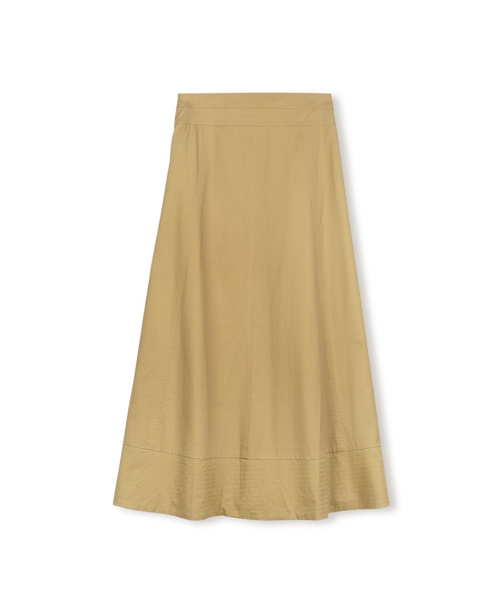 Paneled Seam Detailed Skirt - Junees