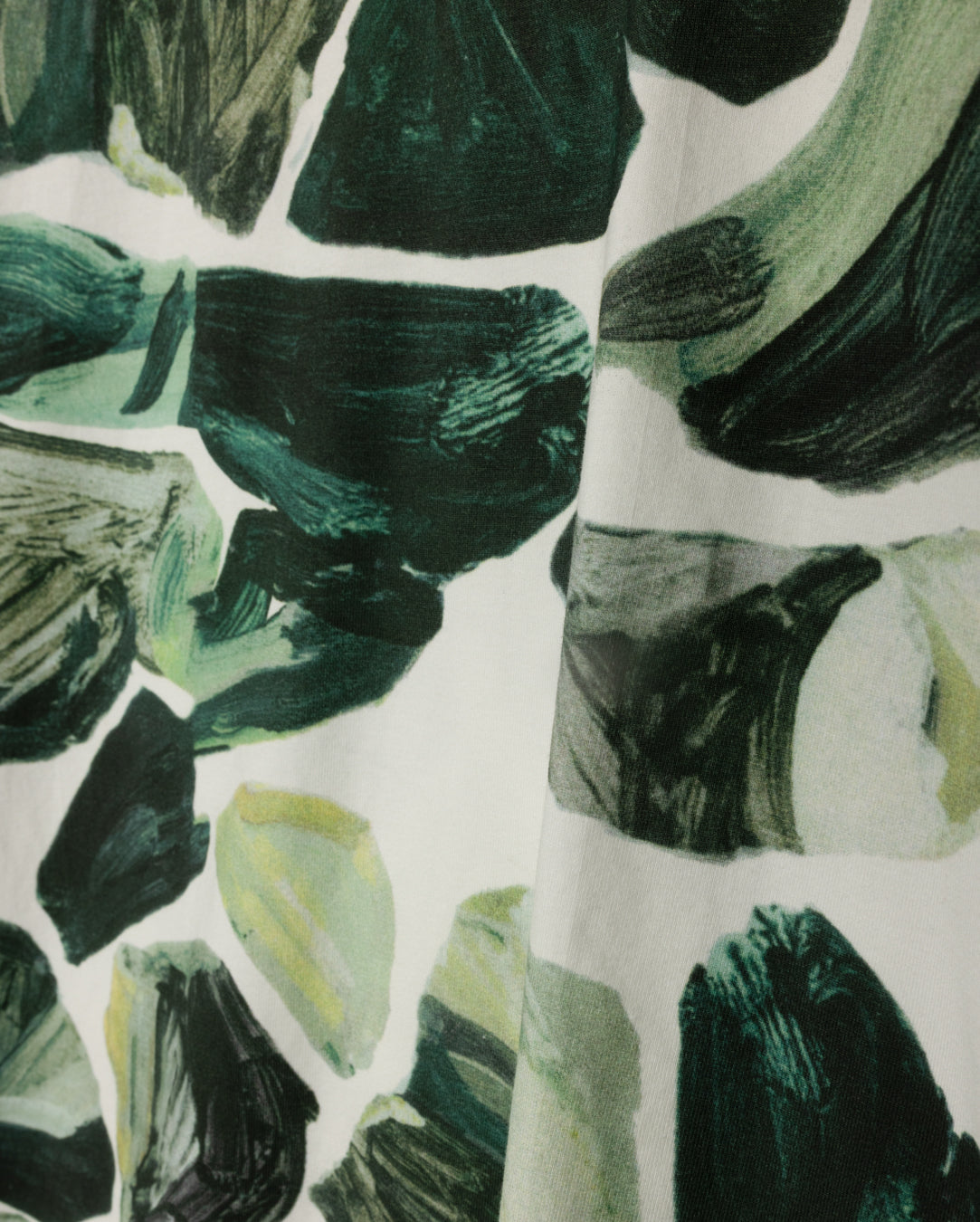 Strone Green Printed Tee