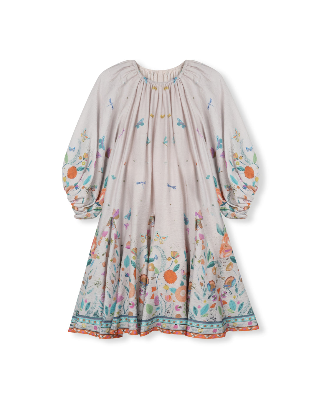 Panelled Detailed Swing Dress