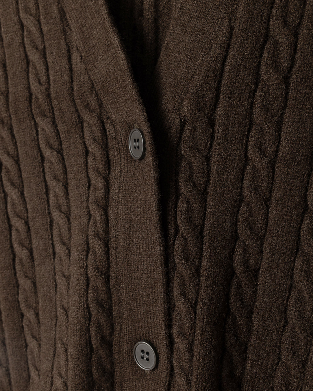 Knit Diagonal Button Vest