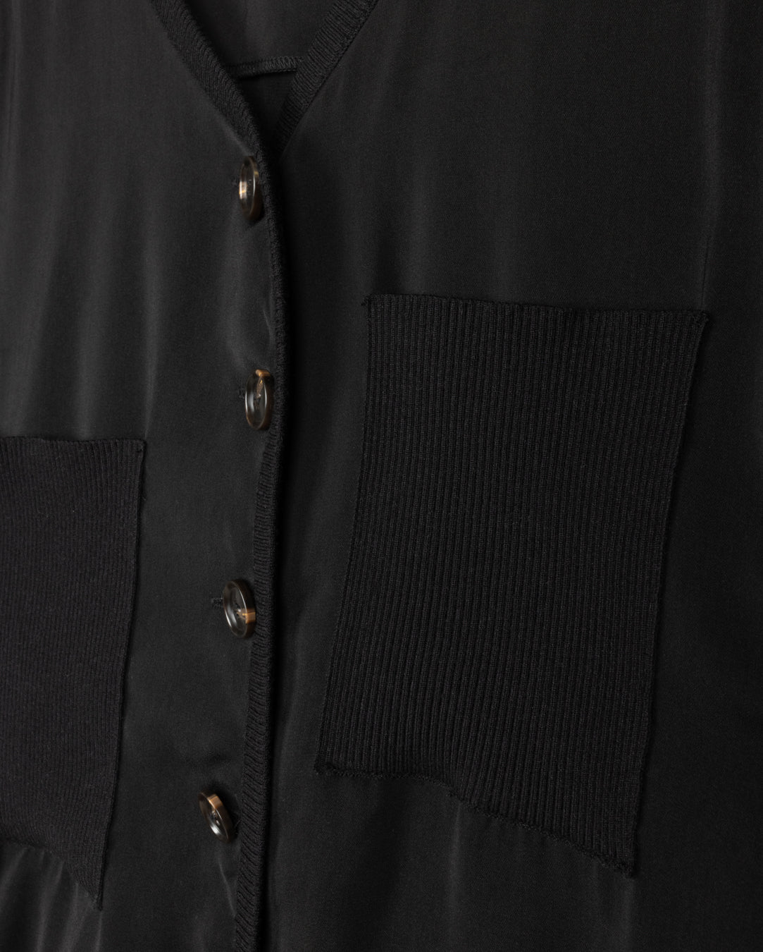 Loha Trimmed Knit Vest