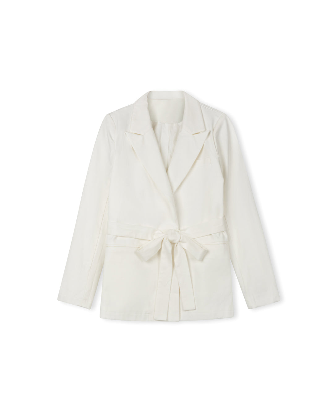 Linen Belted Blazer