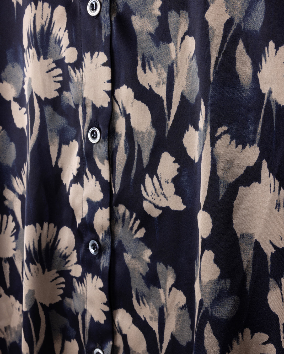 Flower Printed Blouse W-22677