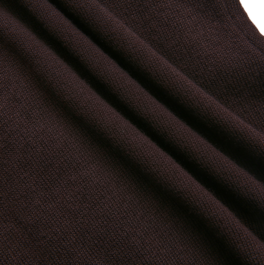 Fine Flat Knit Button Cardigan