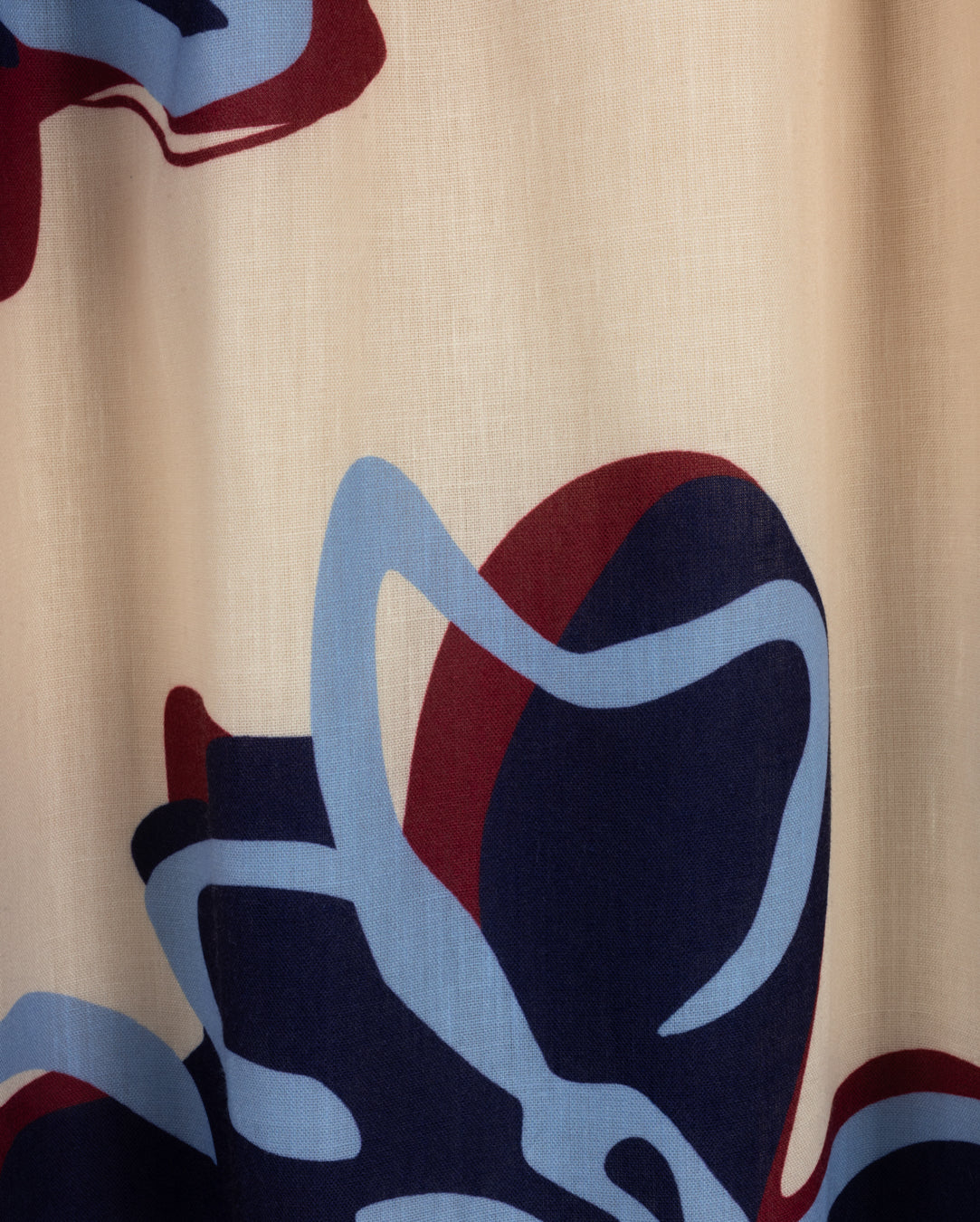 Linen Scribble Floral Skirt - Junees