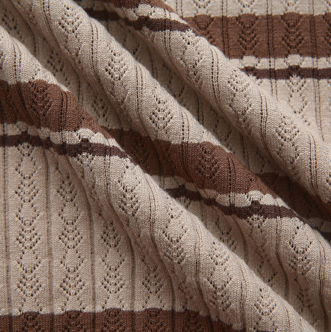 Scallop Knit Polo