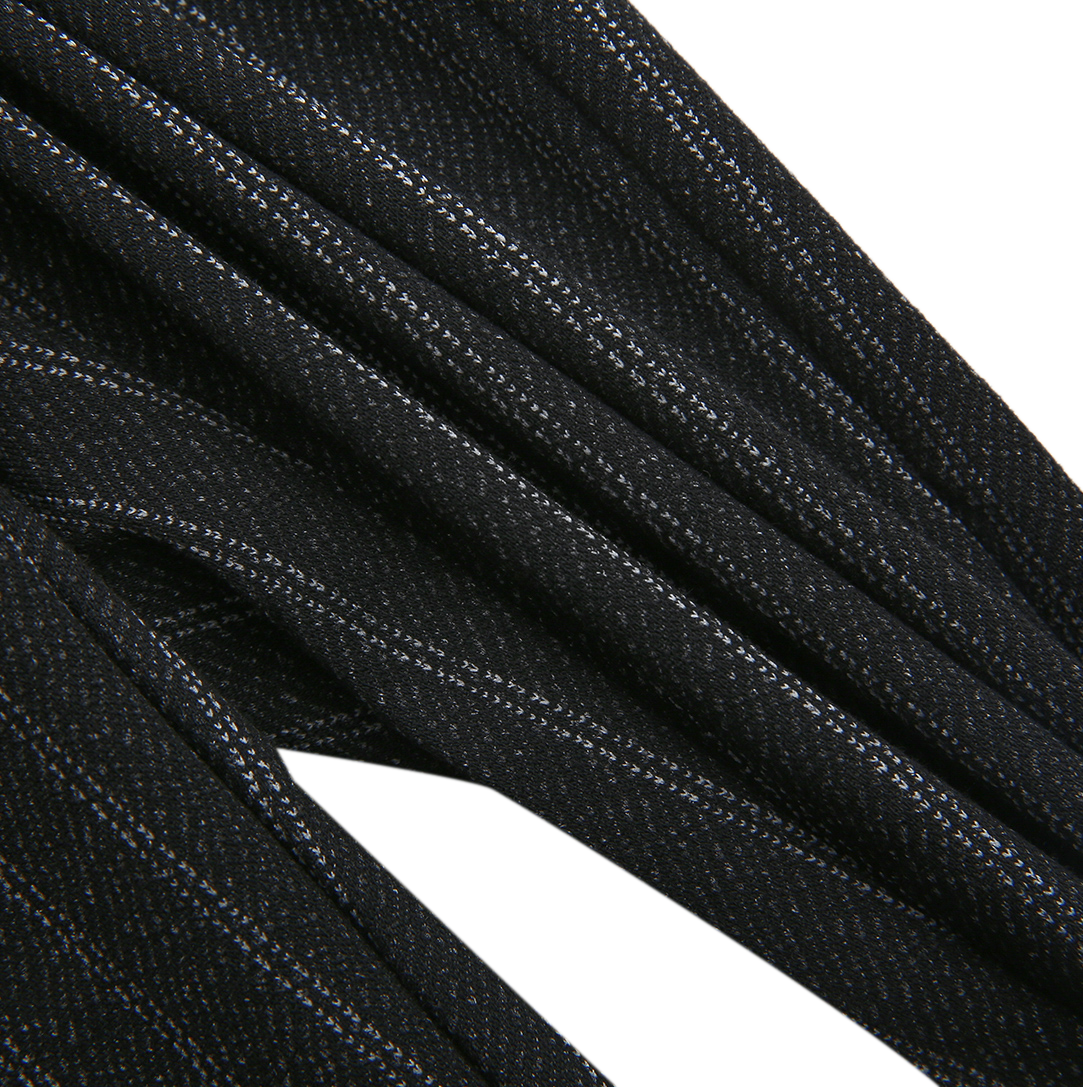 Pinstriped Texture Pants