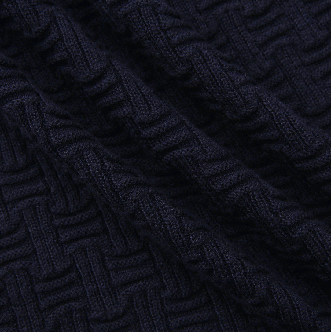 Tulip Design Knit Skirt