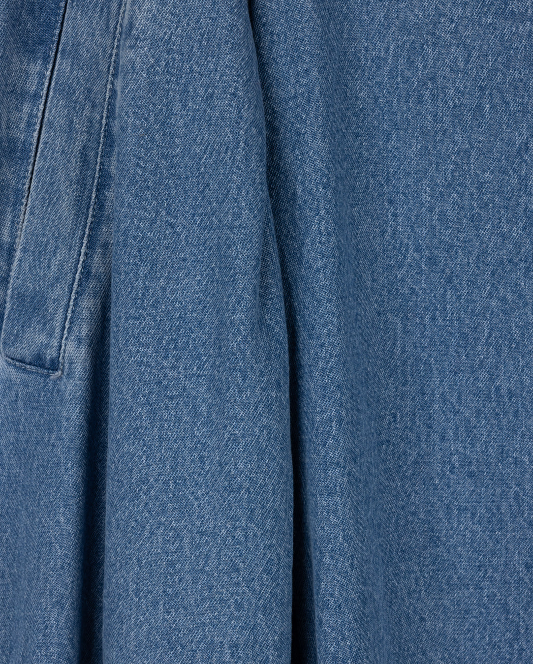 Side Pocket Bottom Panel Skirt