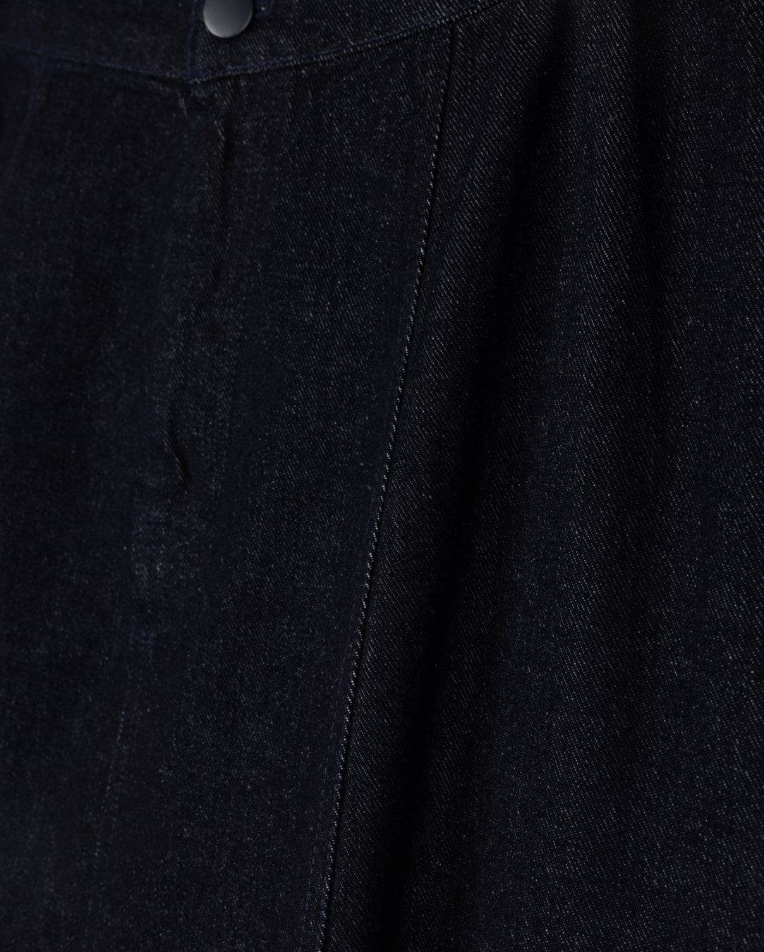 A-Line Seam Detailed Denim Skirt