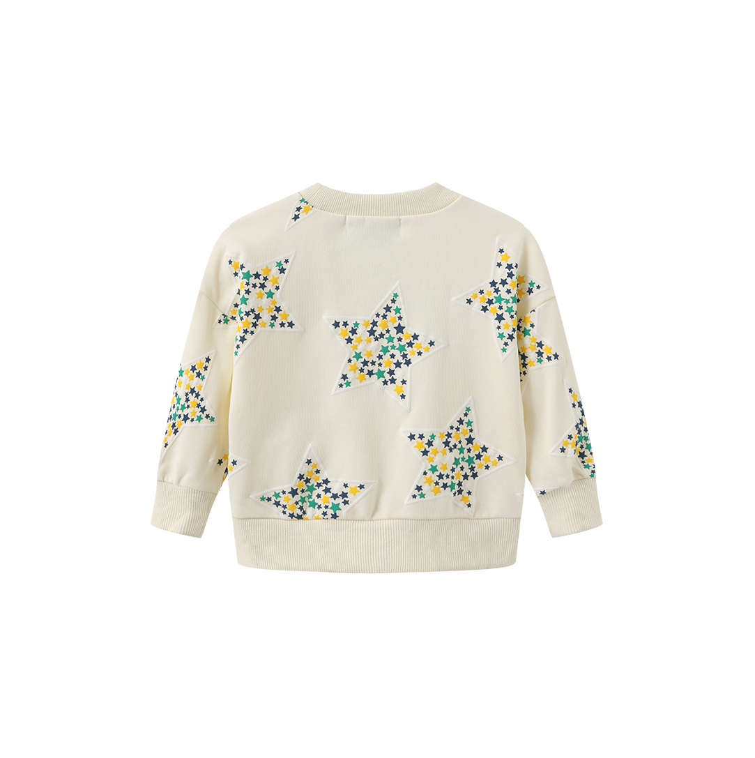 Love Star Print Sweatshirt And Leggings