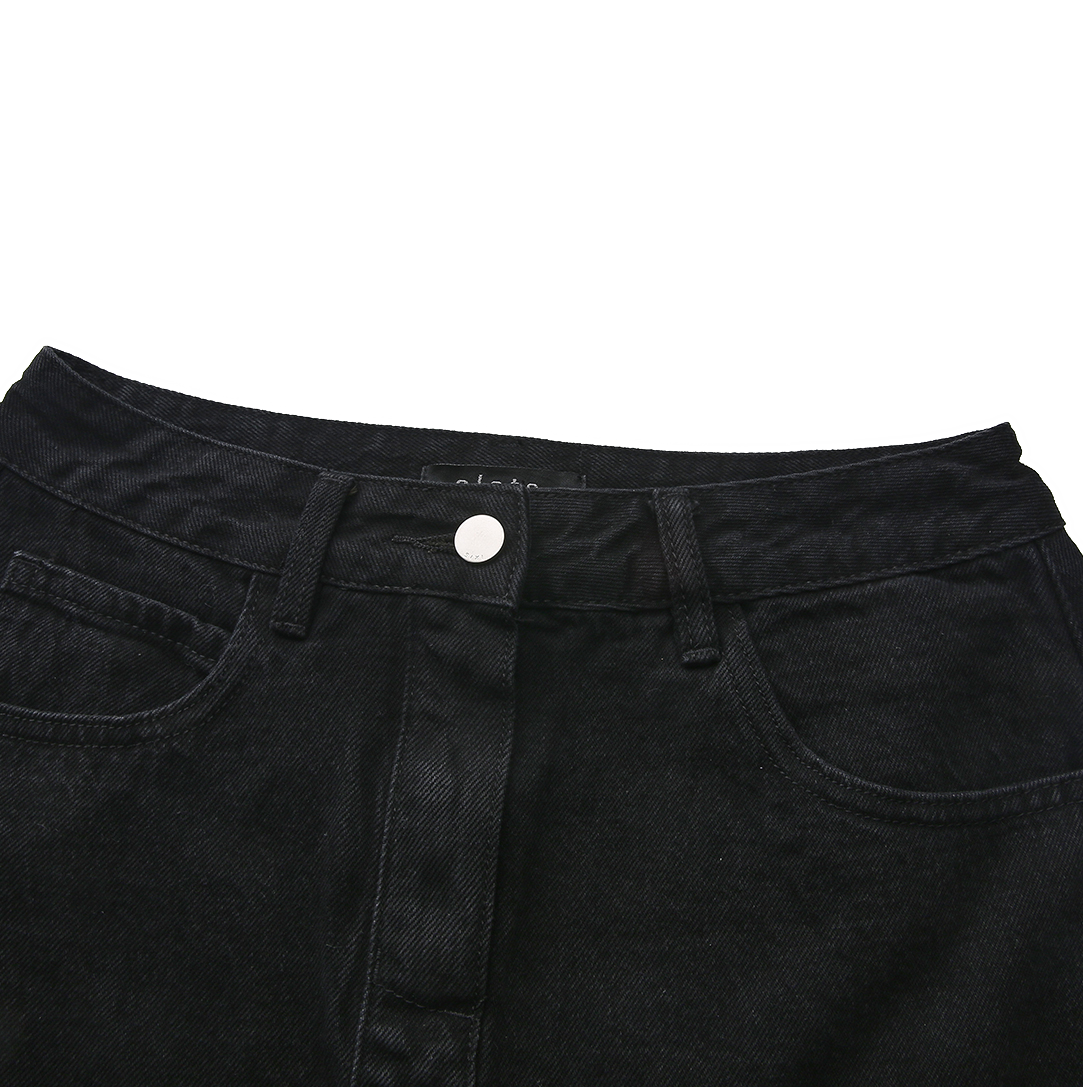 Denim Drop Yolk Maxi Skirt