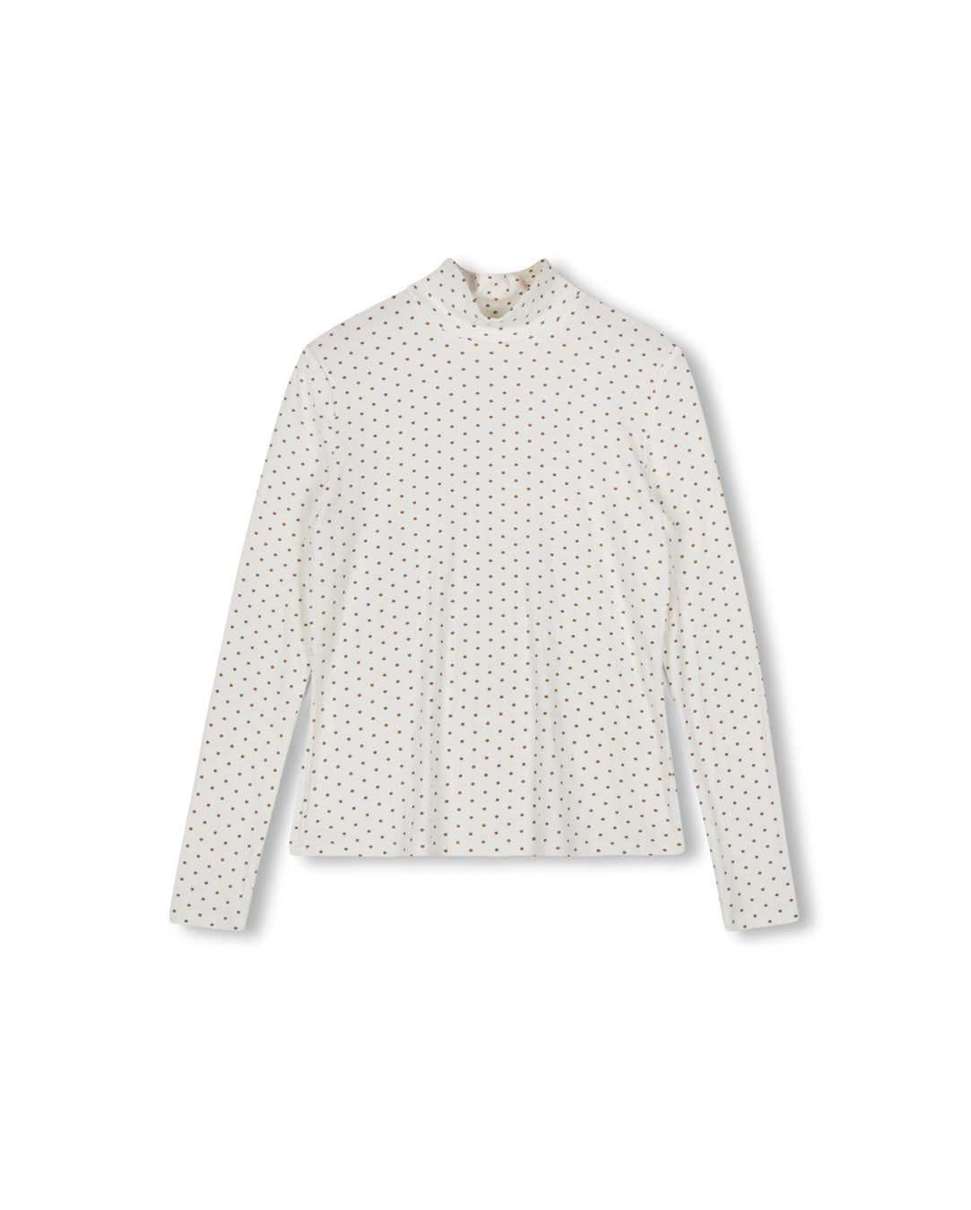 Polka Dot Turtleneck