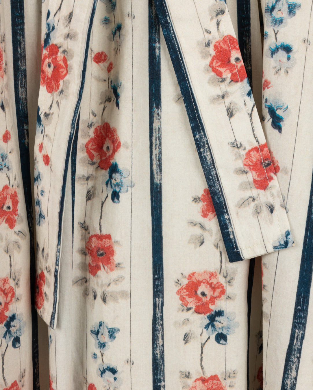 Benny Pleat Midi Floral Print Skirt