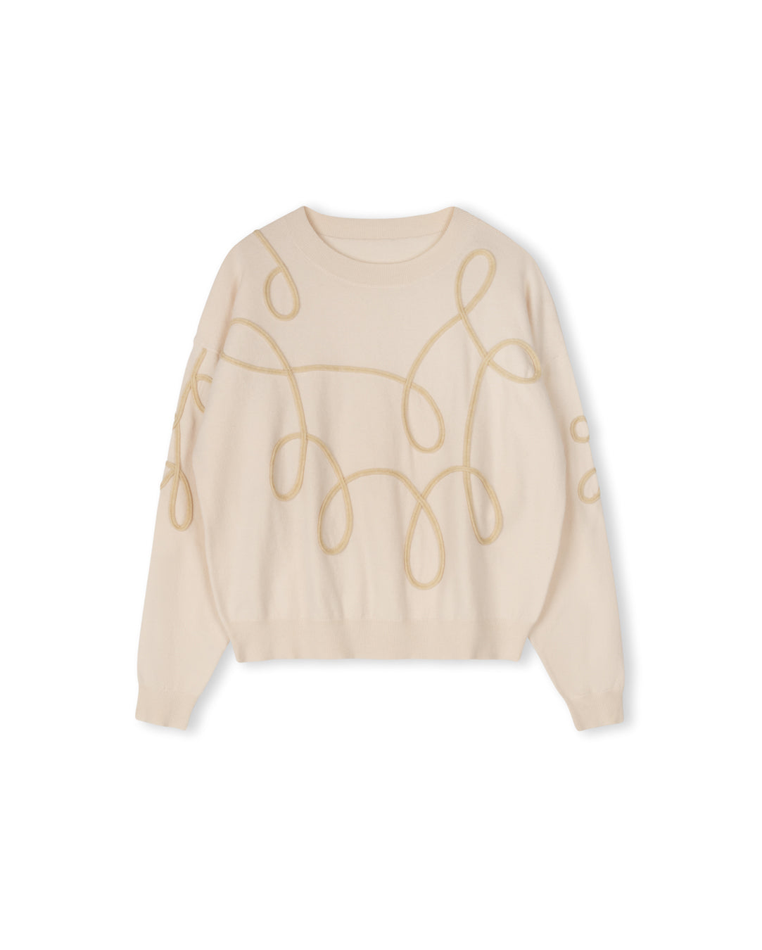 Cashmere Piping Sweater