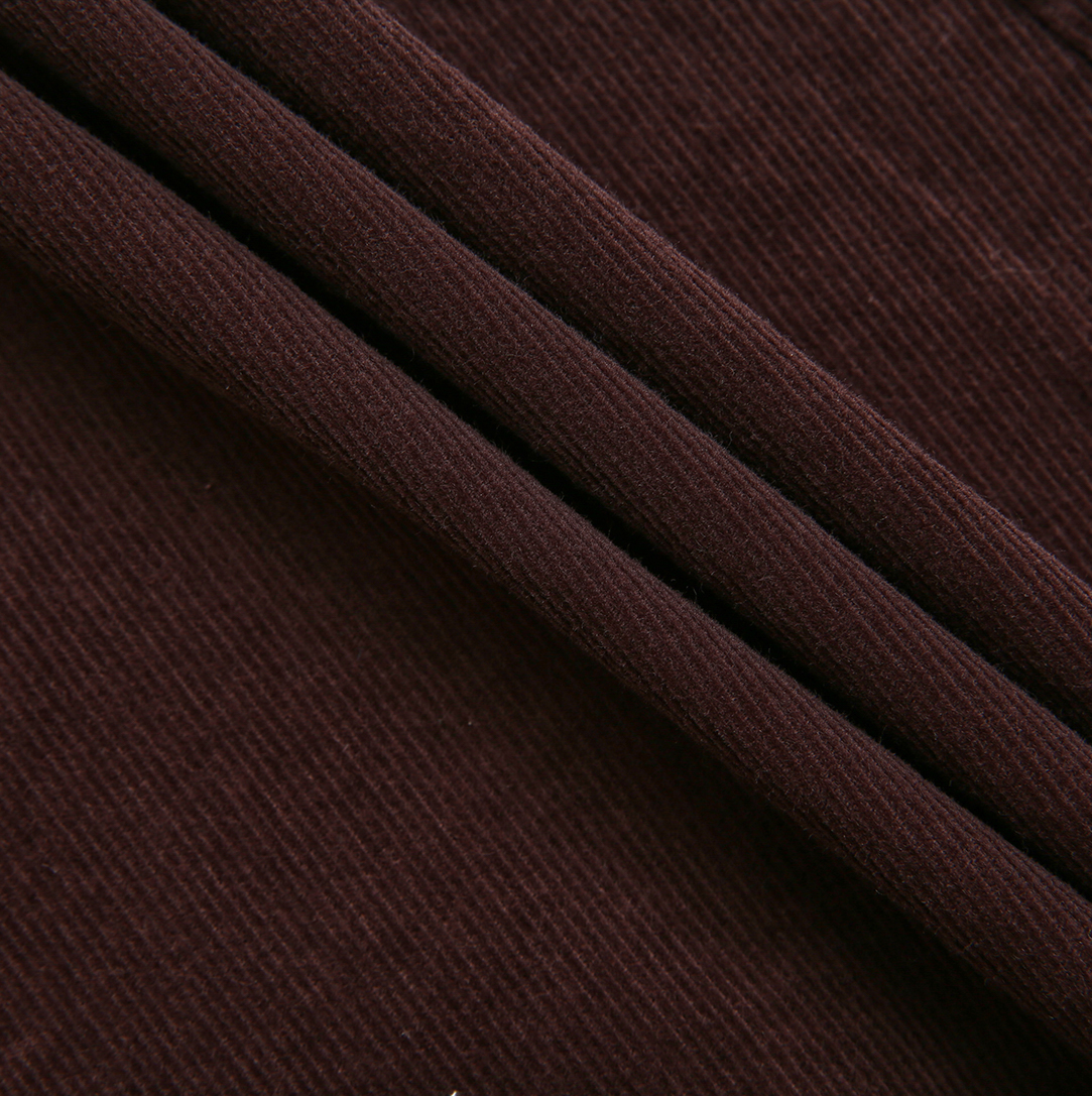 Corduroy Rounded Yolk Skirt