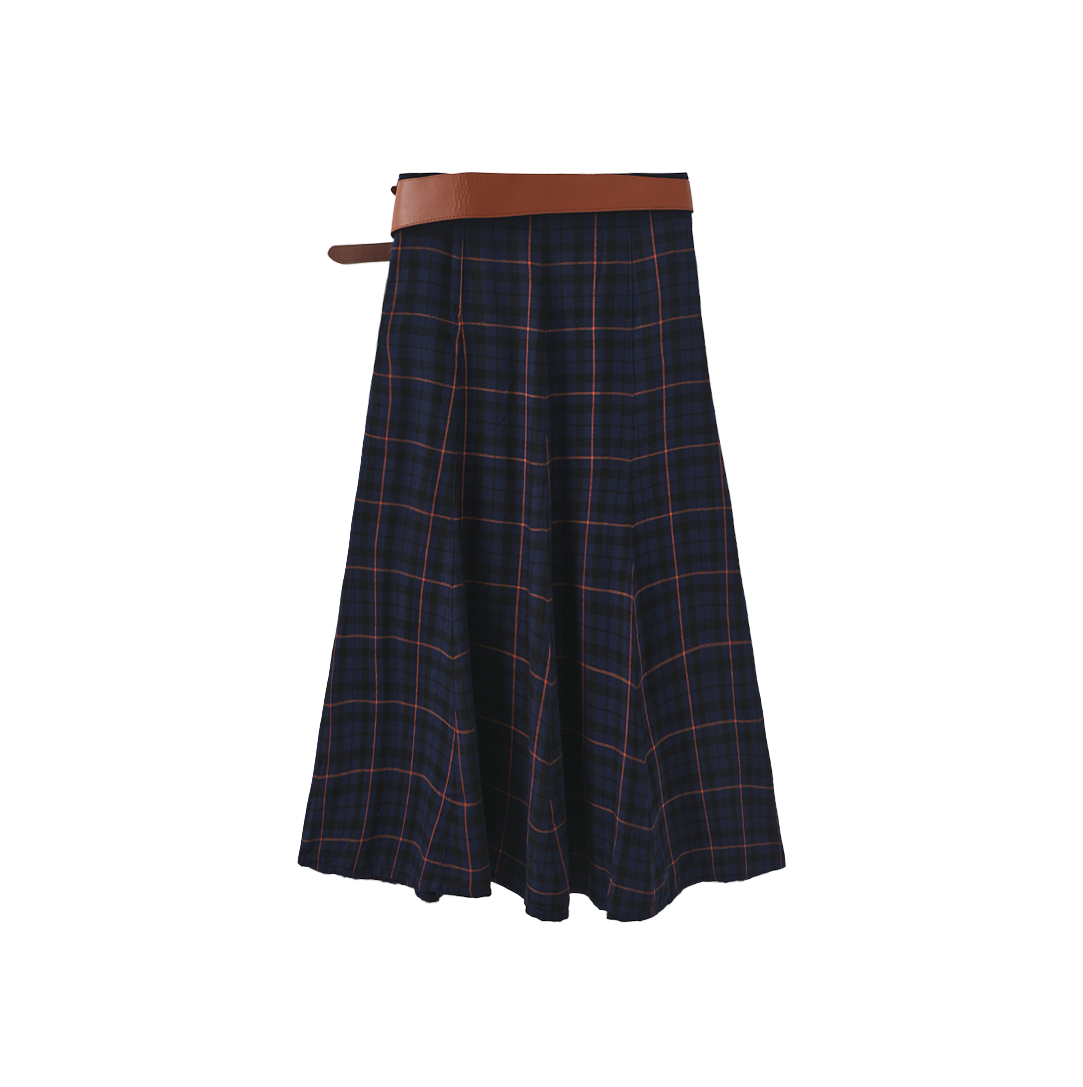Paneled Pocket Skirt
