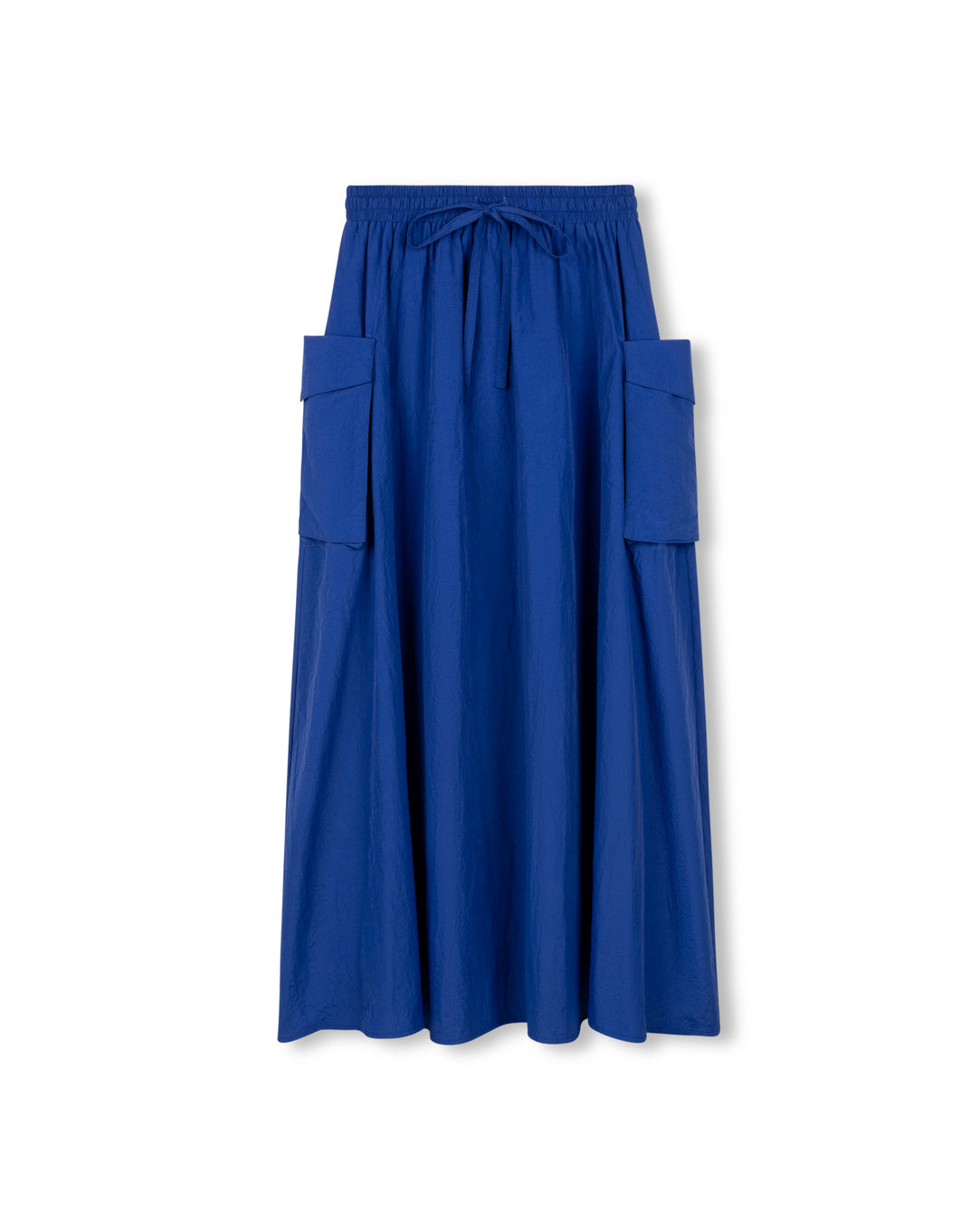 Raincoat Cargo Maxi Skirt