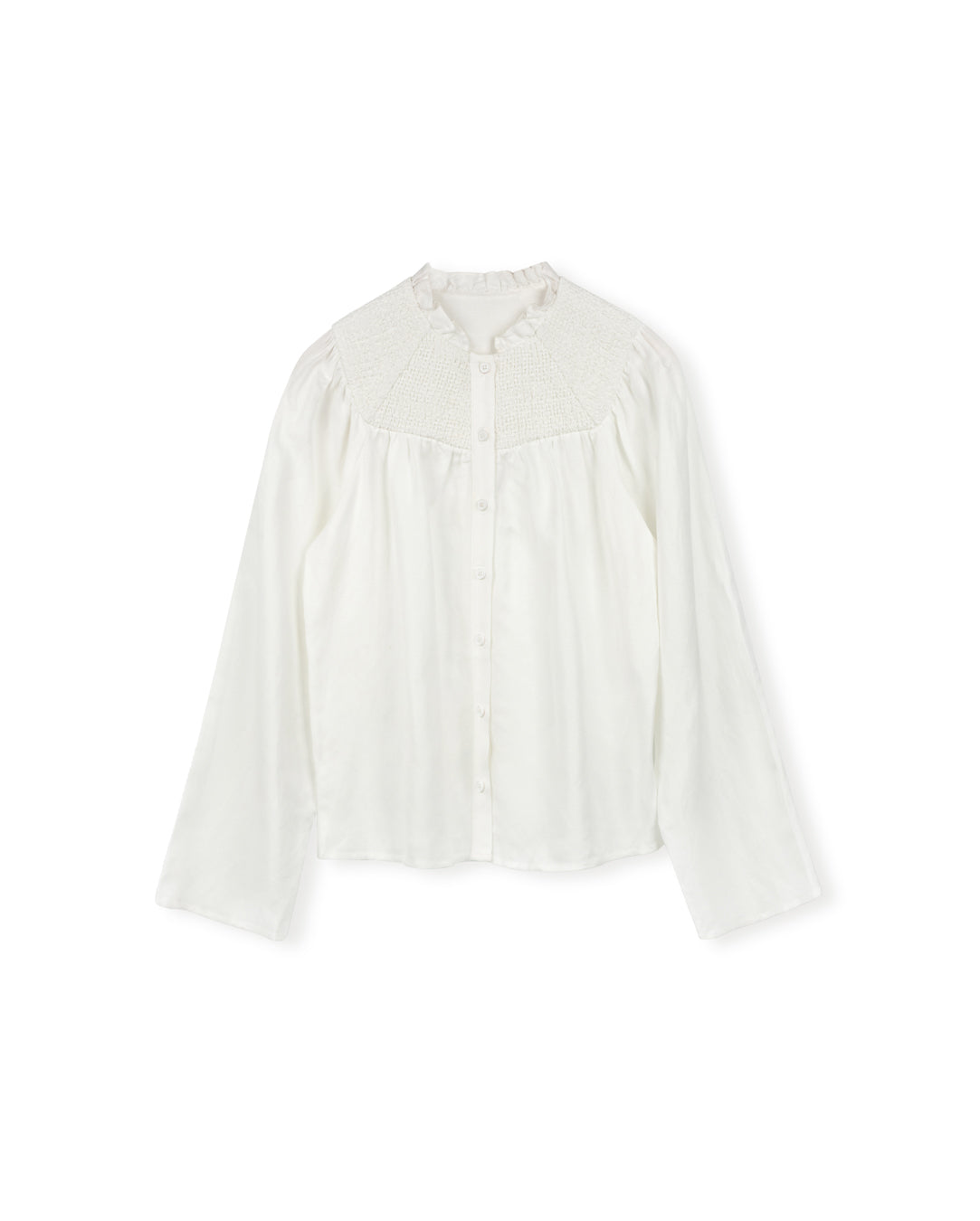 Detailed Button Down Top