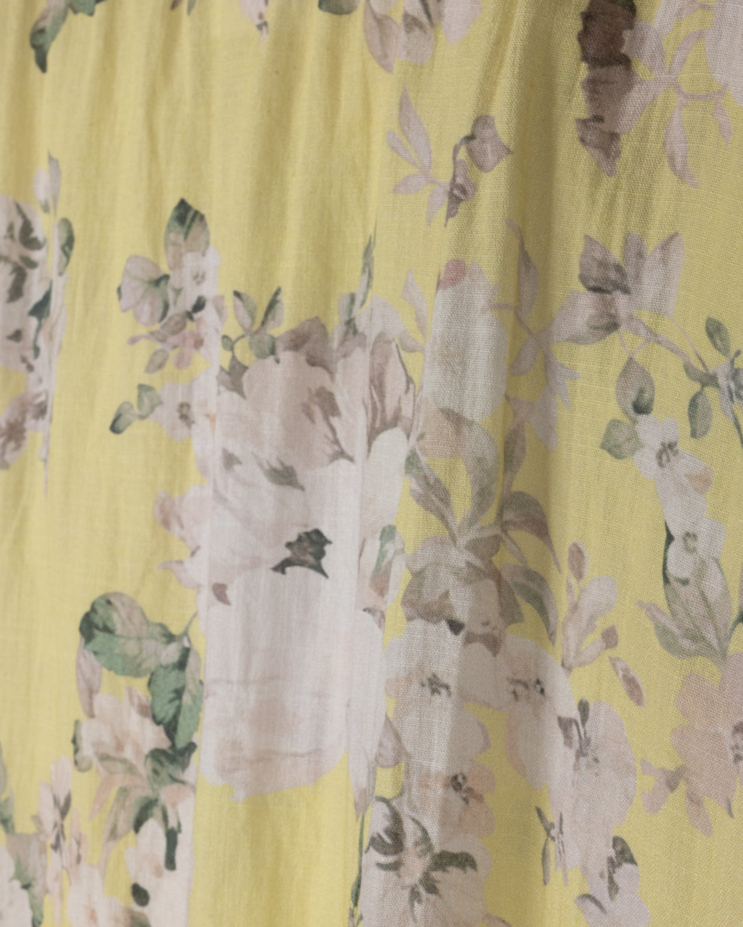 Kal Floral Linen Skirt