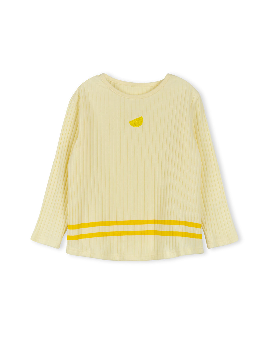 Philip Striped Hem Ribbed Tee