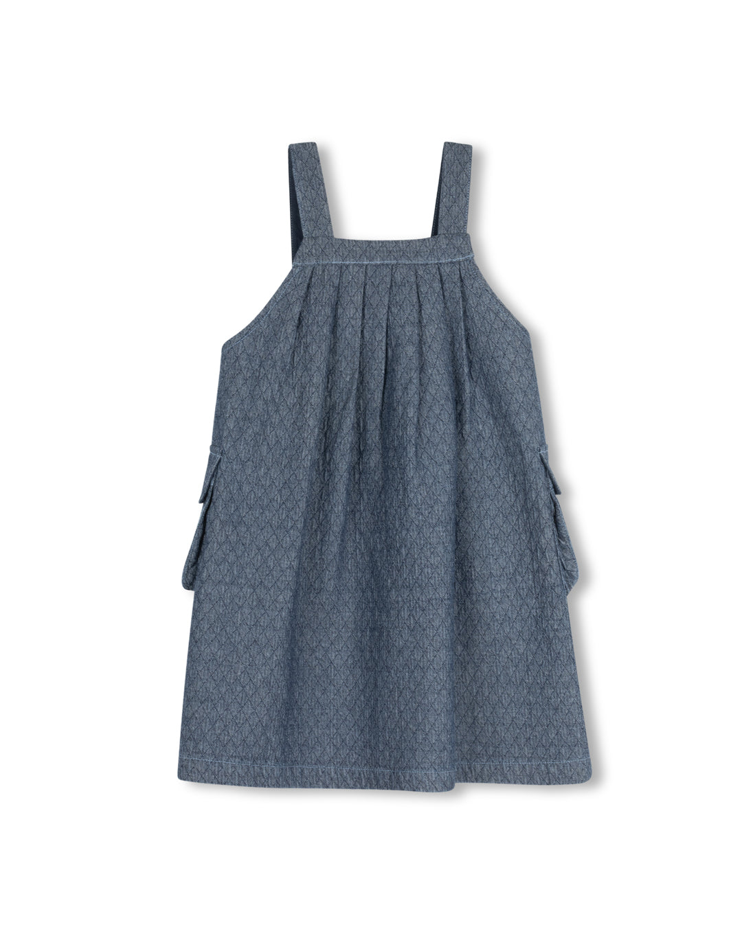 Puffed Denim Pocket Jumper