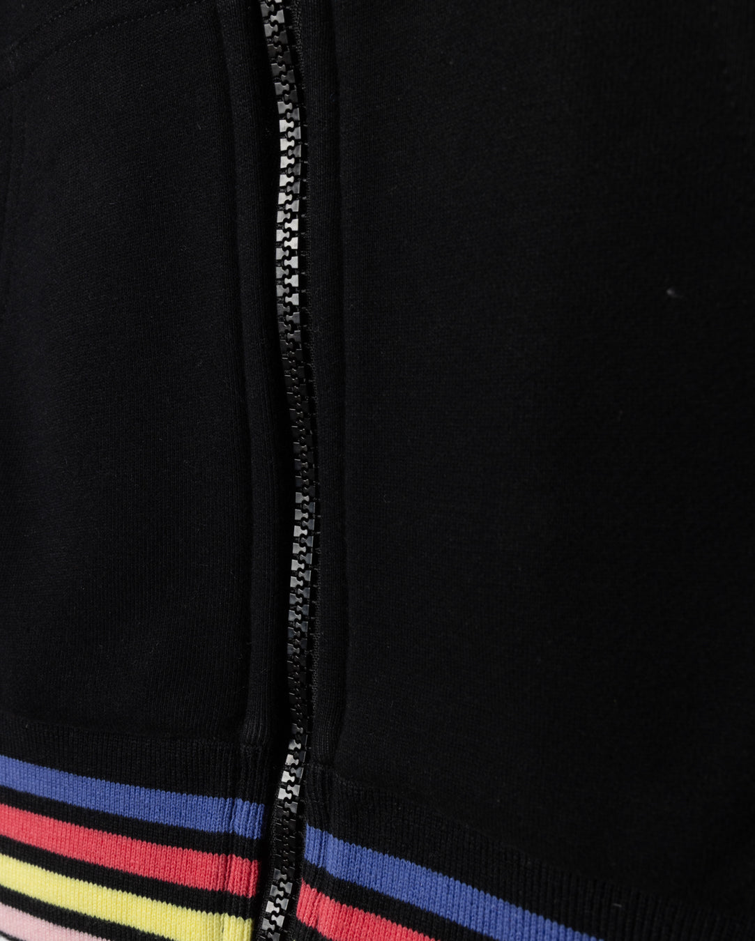 Terry Striped Band Hoodie