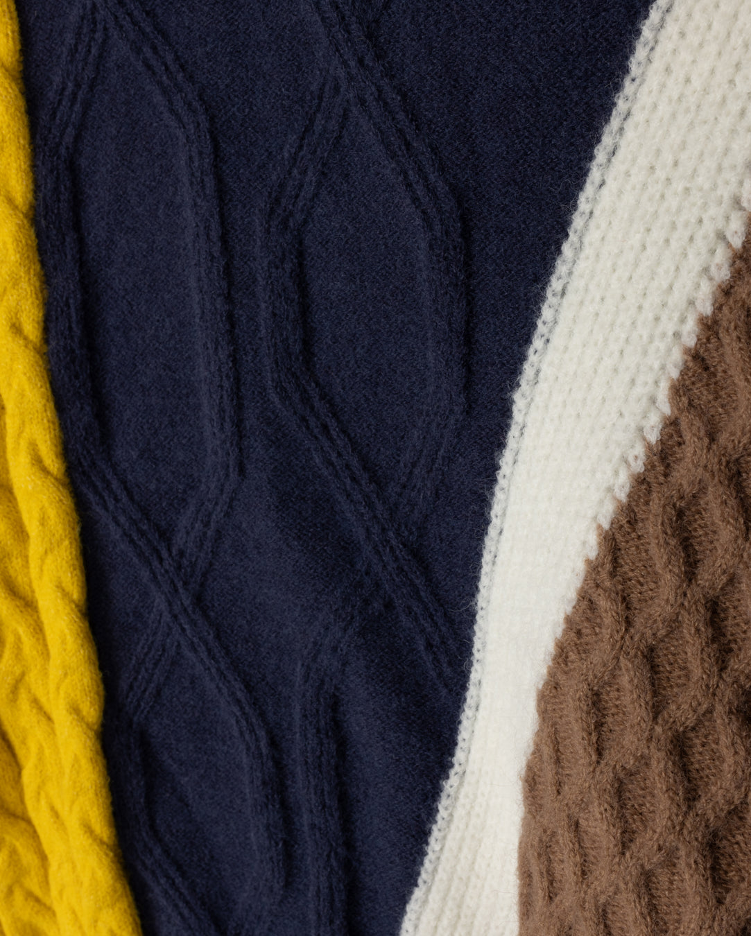 Multi Textured Sweater W-23478