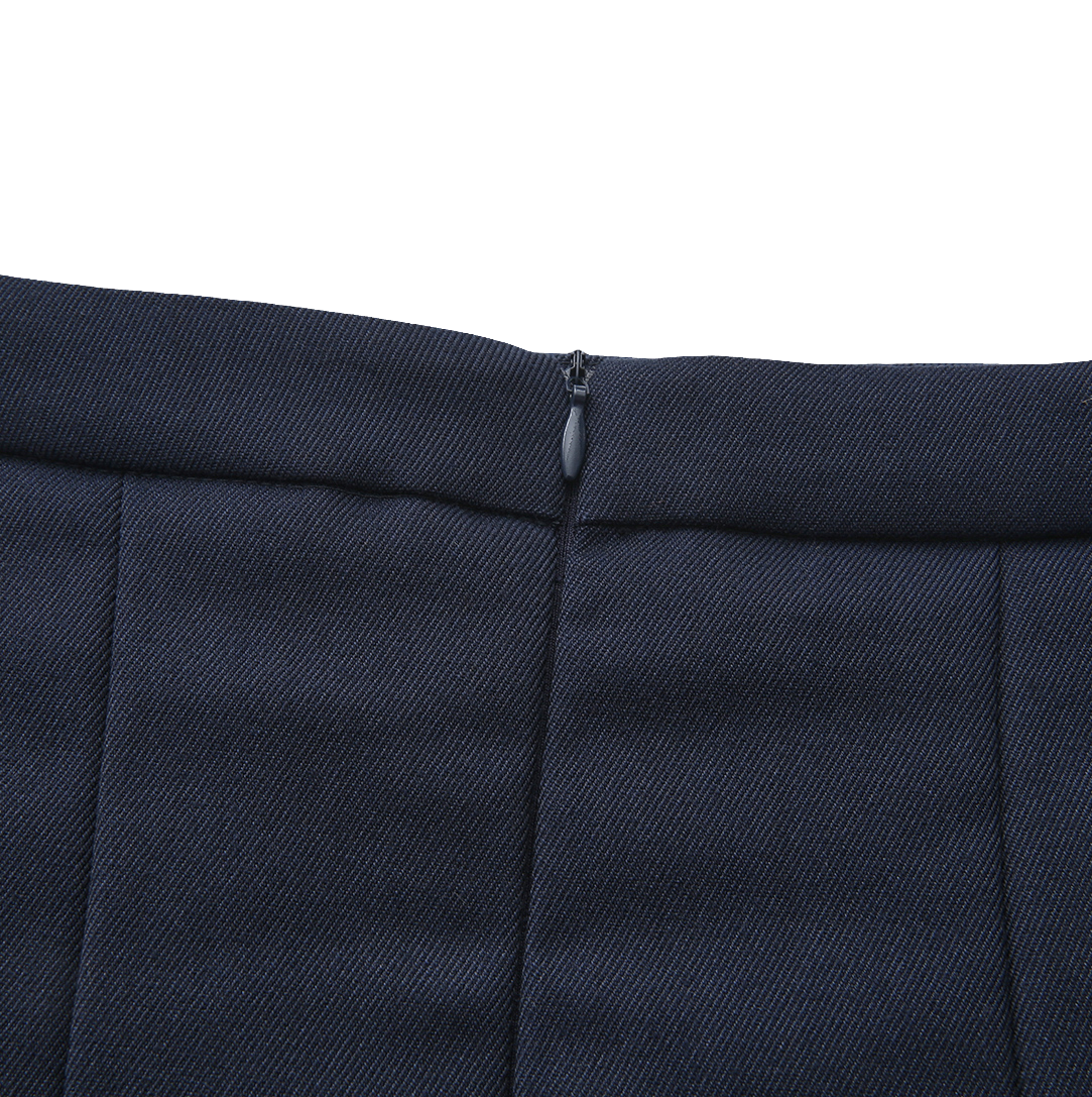Side Pleat Detailed Skirt