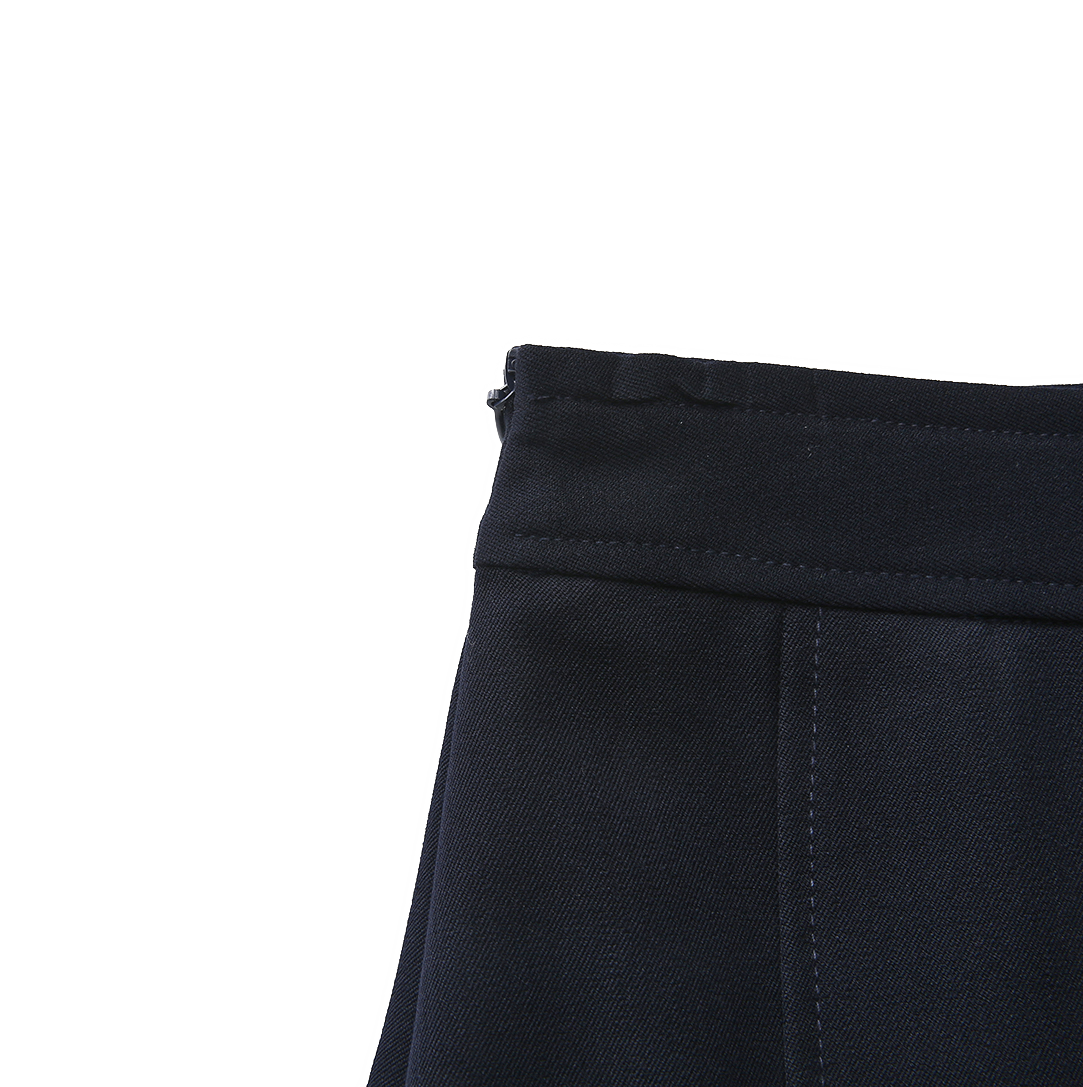 Maxi Box Pleated Skirt