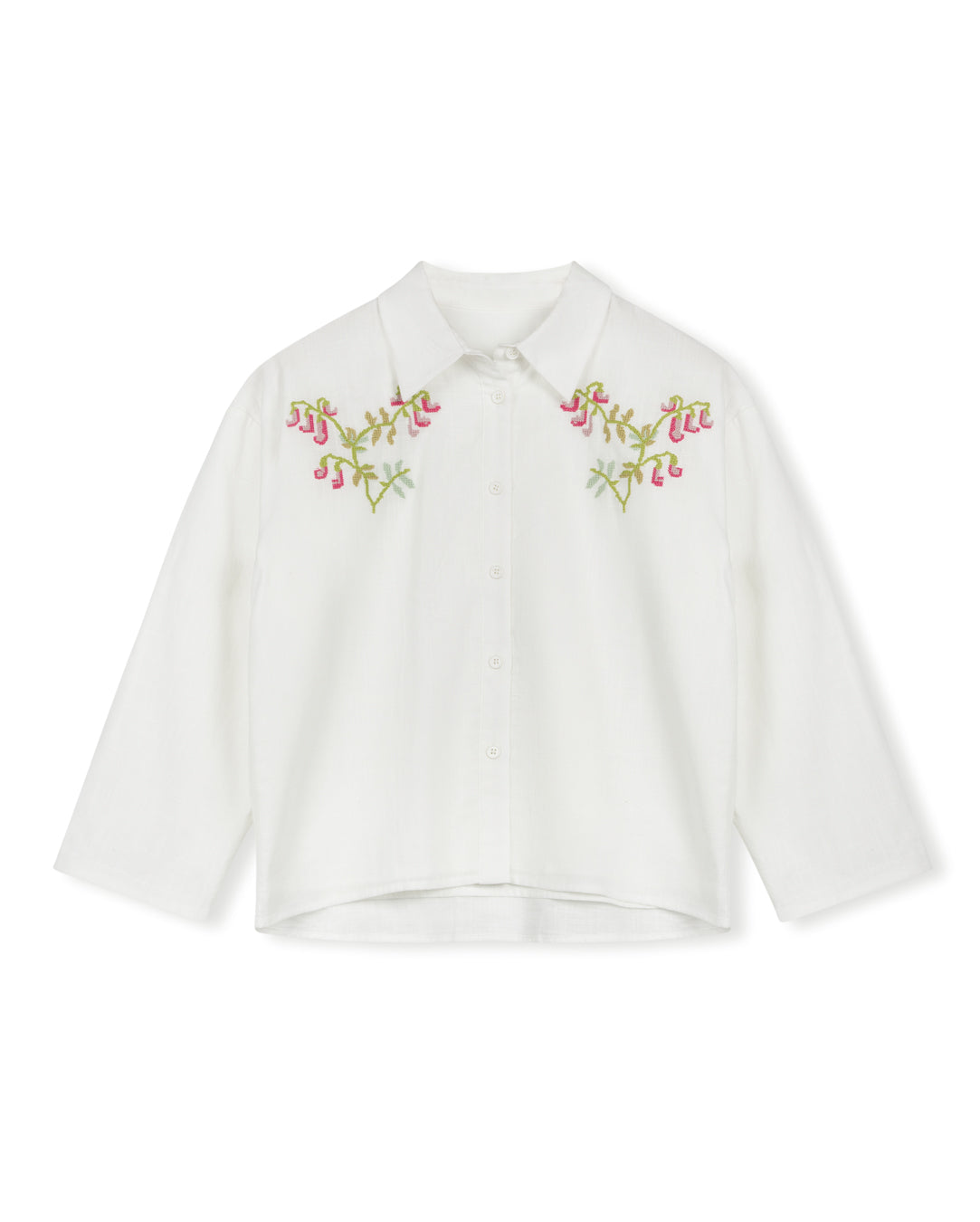 Embroidered Detailed Blouse - Junees