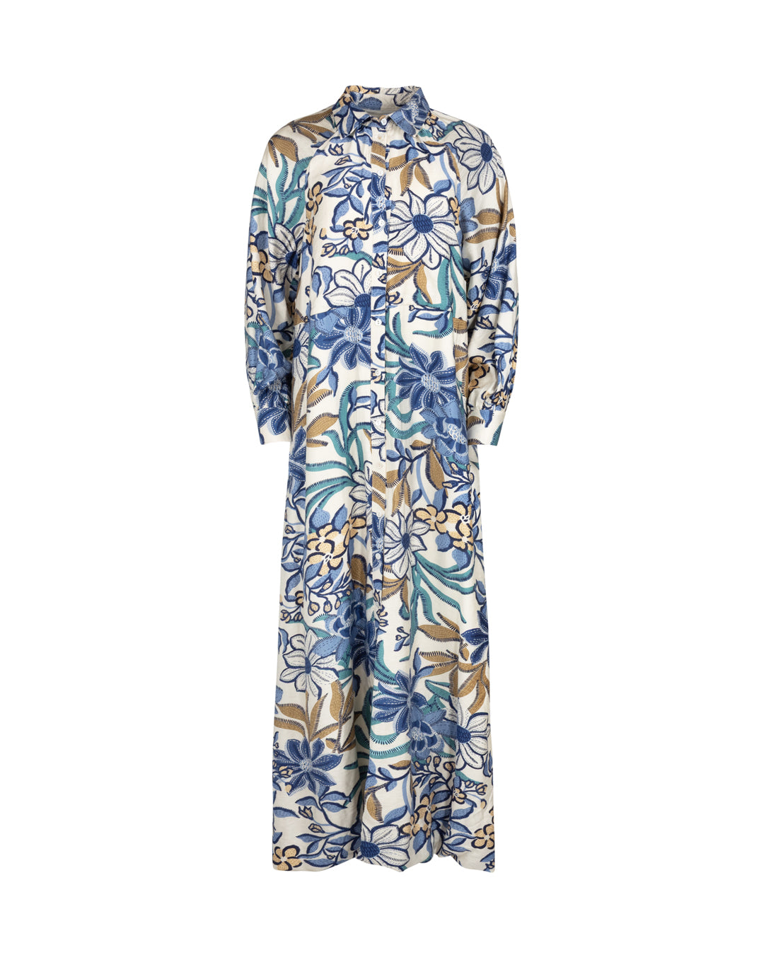 High Low Printed Dress