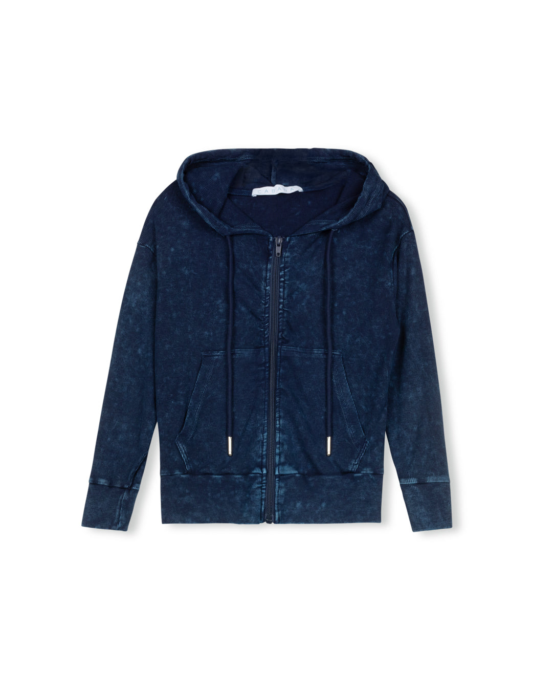 Mineral Wash Ribbed Sweatshirt