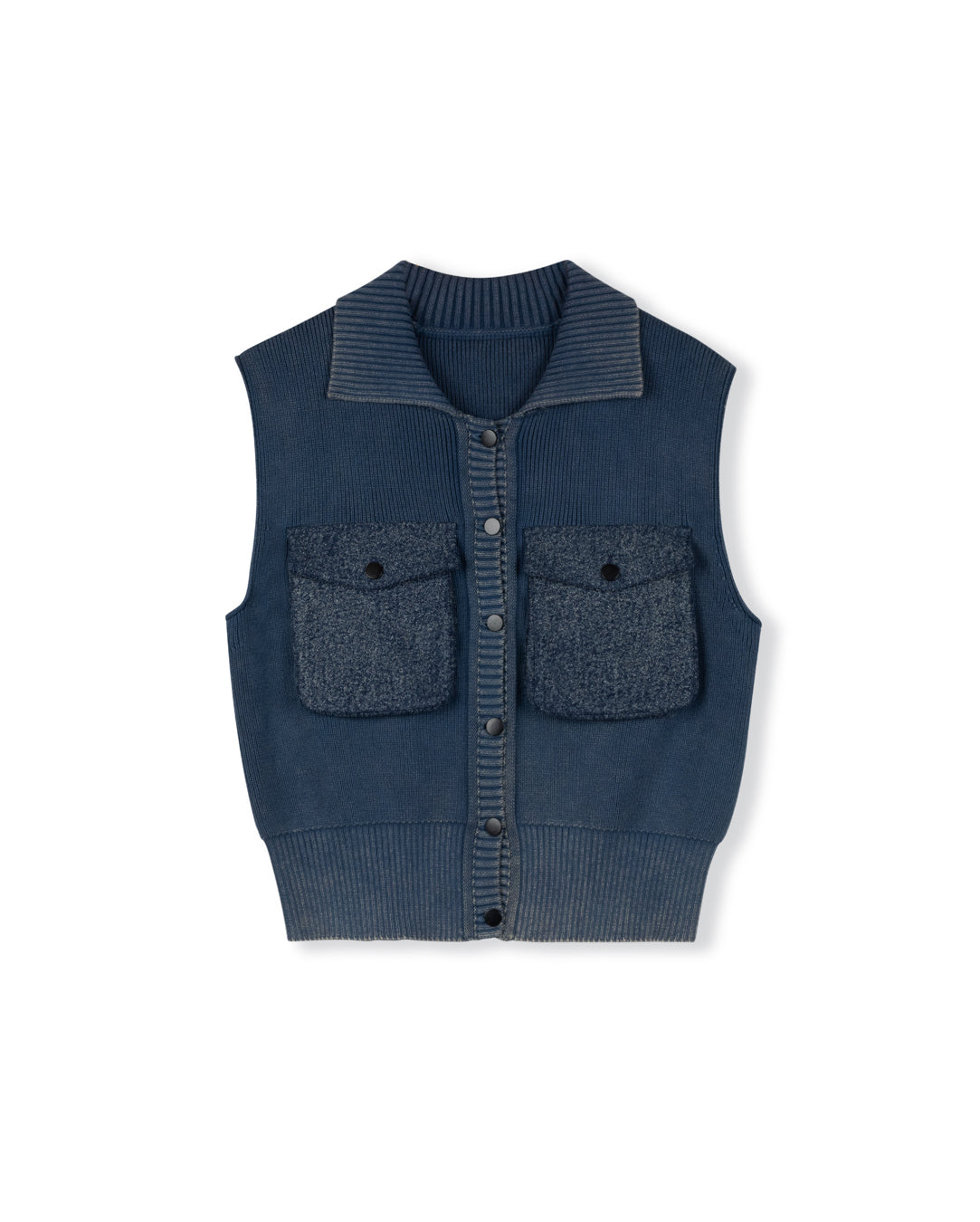 Mineral Wash Pocket Vest - Junees
