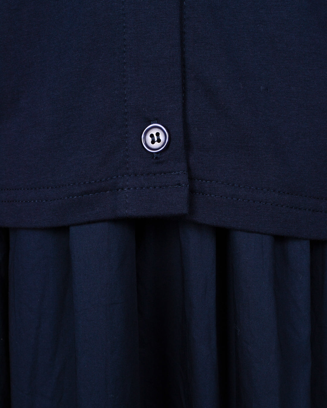 T-Shirt And Poplin Jumper - Junees