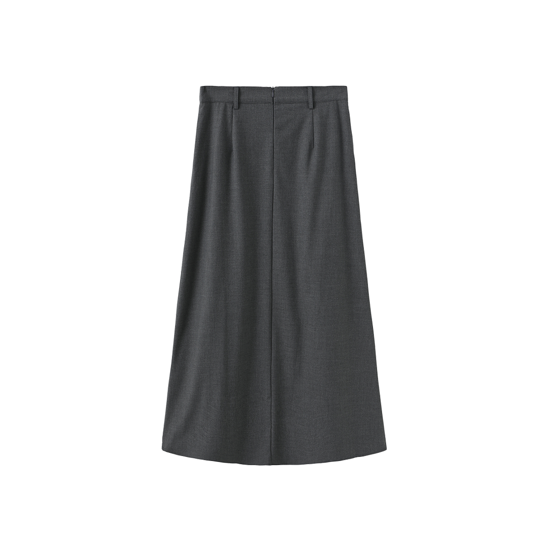 Stitch Kick Pleat Skirt