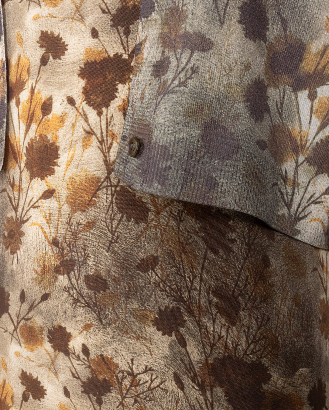 Printed Silk Jumper & Knit Cardigan