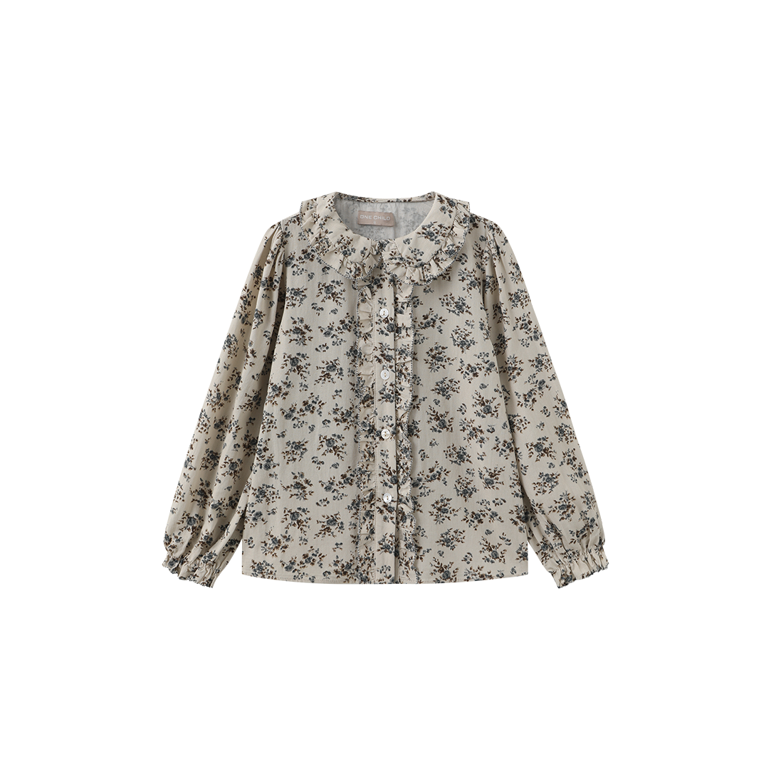 Poppy Embroidered Flower Blouse