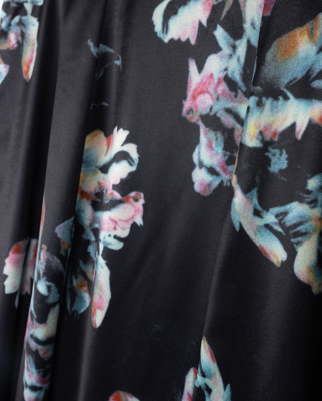 Cypress Floral Silk Skirt