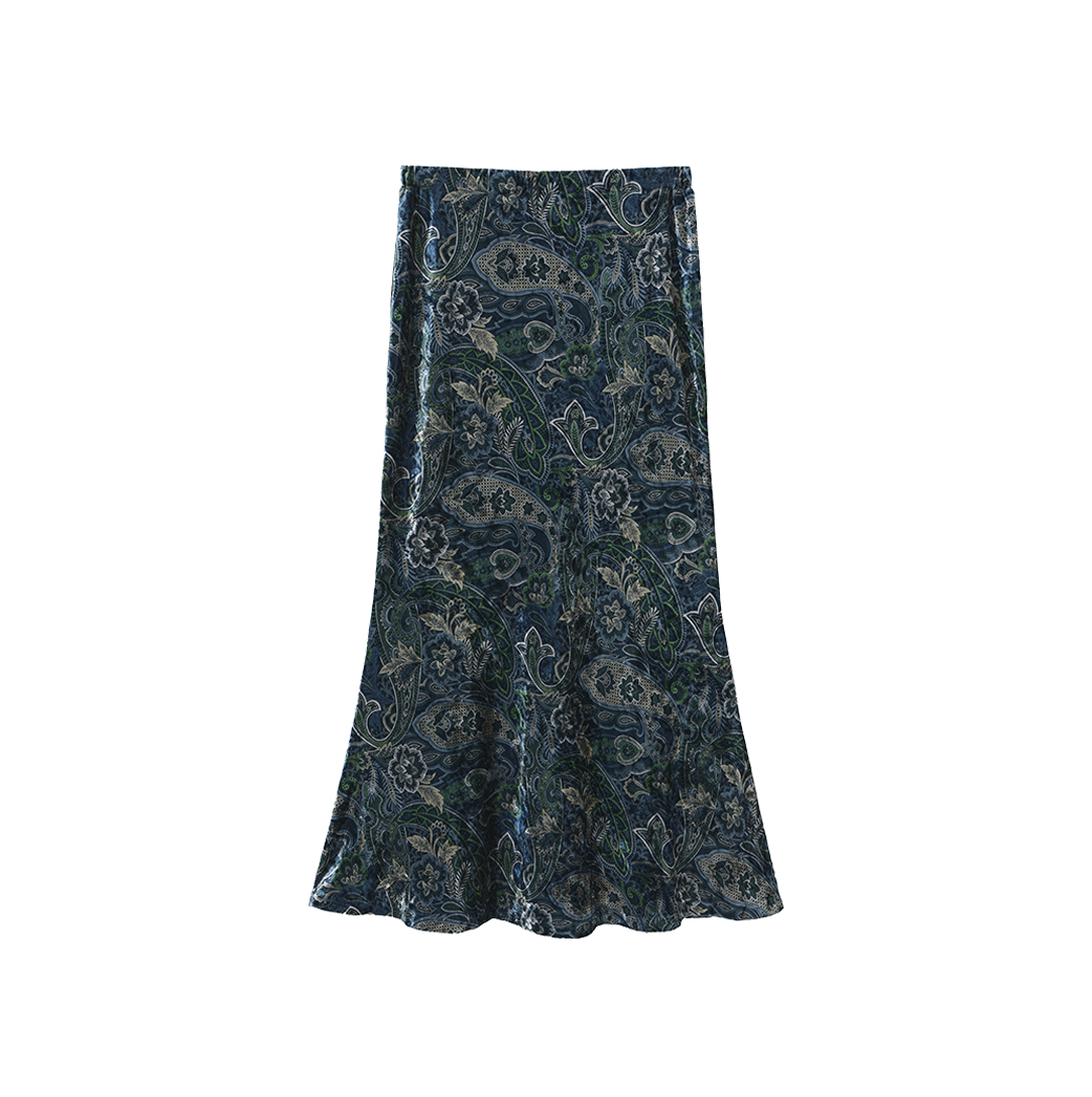 Lena Velvet Winter Slip Skirt