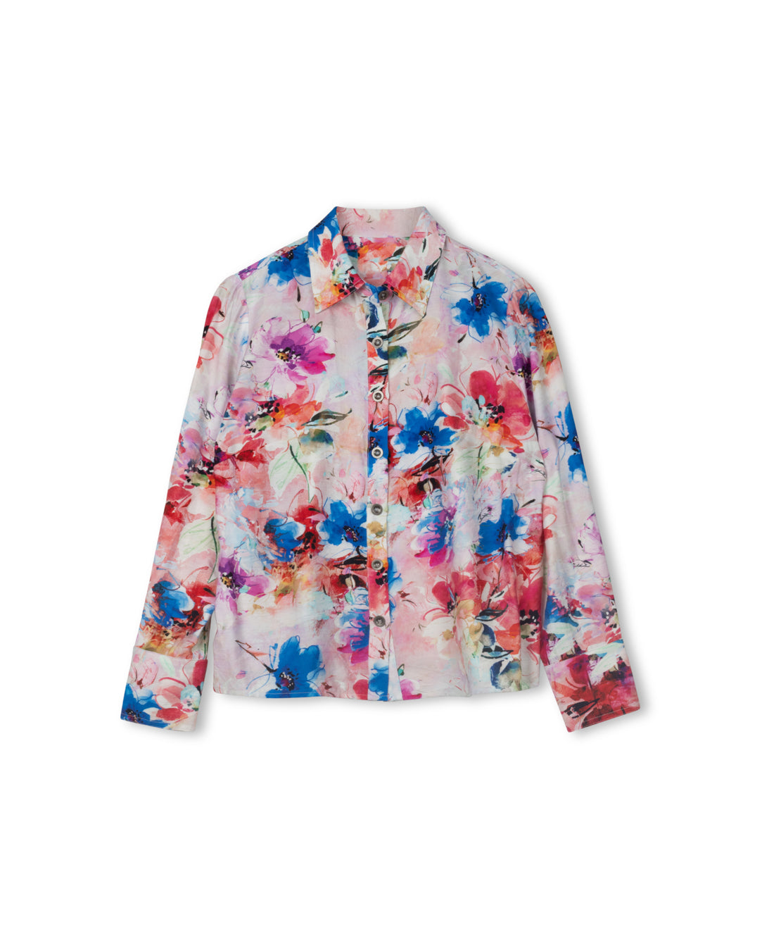 Floral Water Printed Blouse