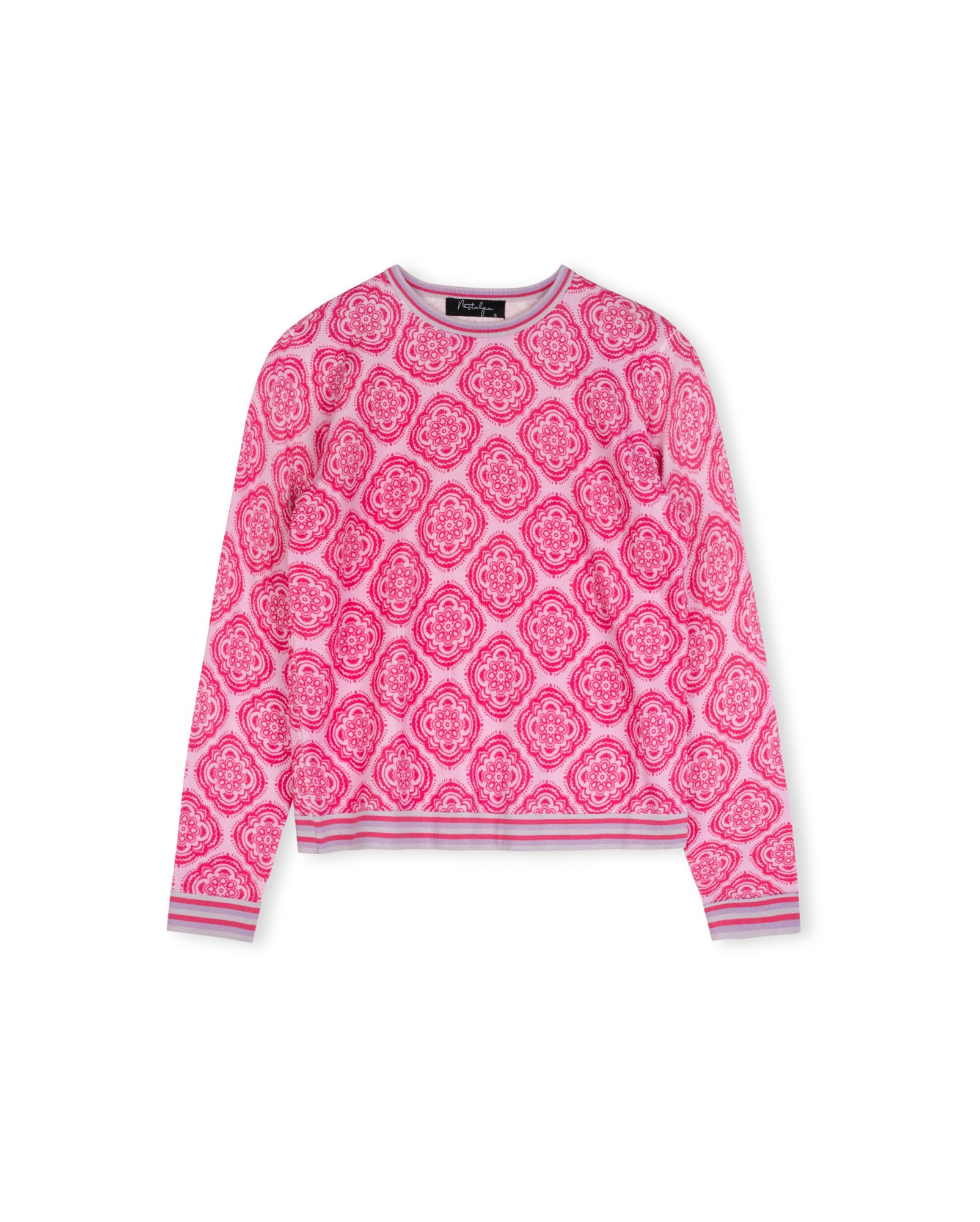 Paisley Jacquard Sweater