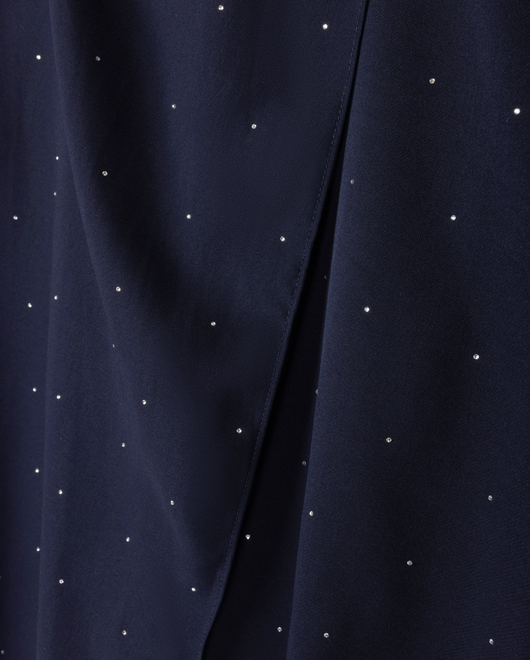 Gem Detailed Back Tie Blouse W-23265