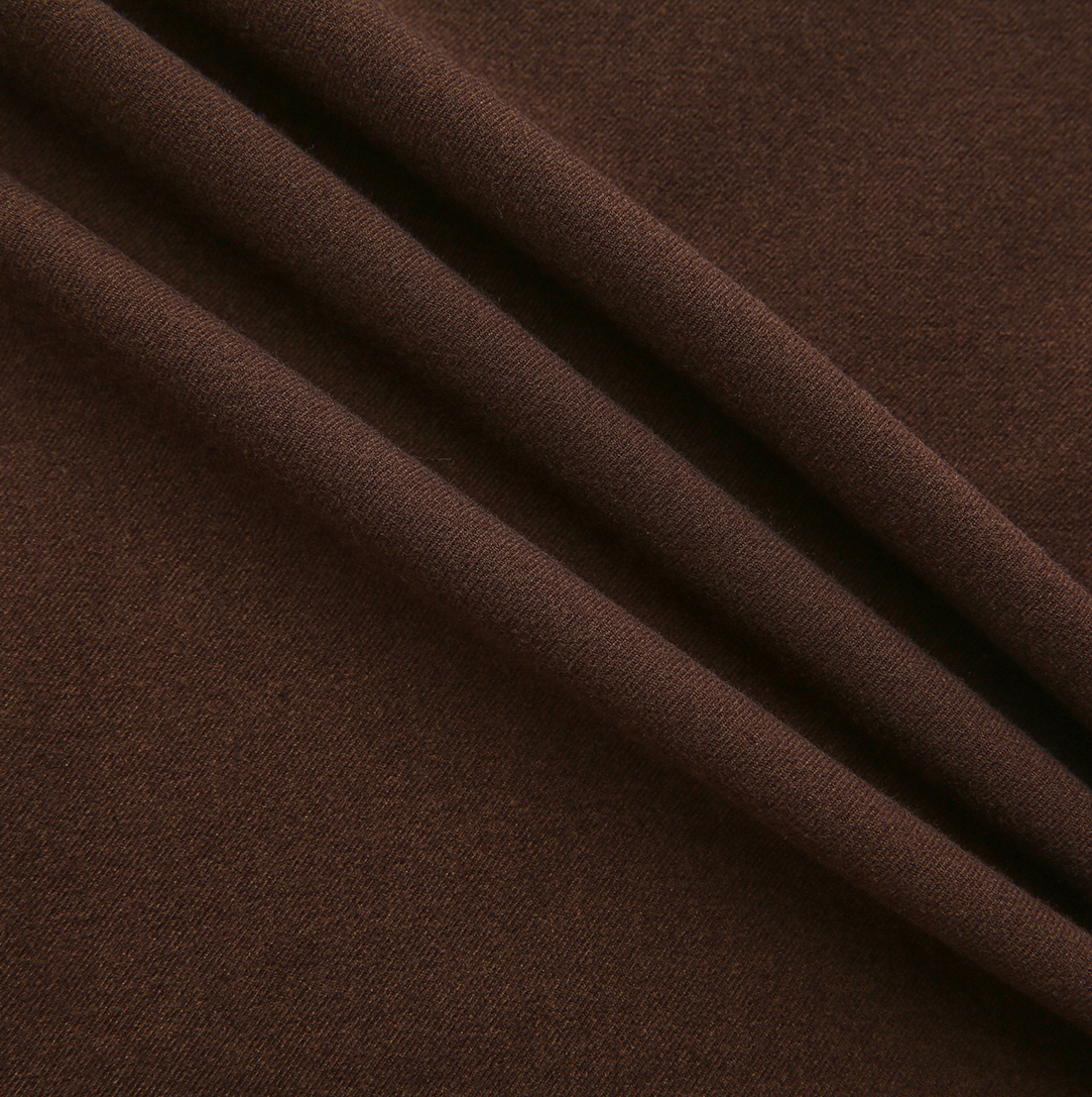 Wool Double Button Skirt