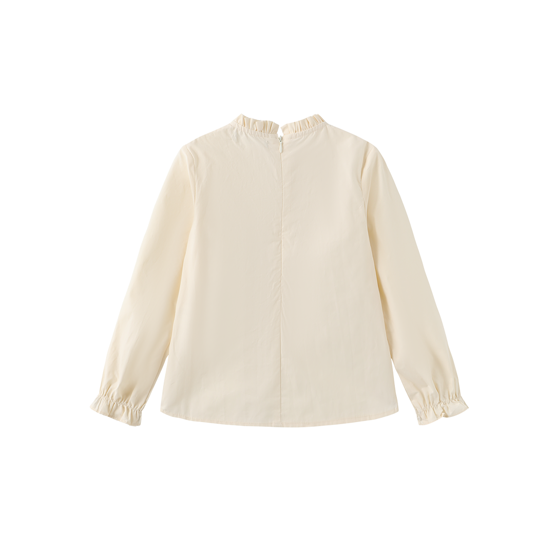 Betsey Ruffle Neck Blouse