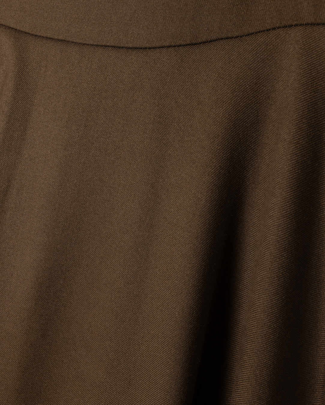 Millie Drop Waist Wool Skirt