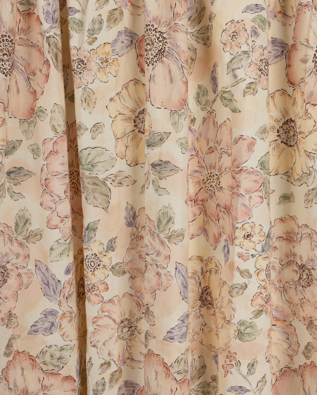 Floral Printed Gathered Waist Skirt - Junees