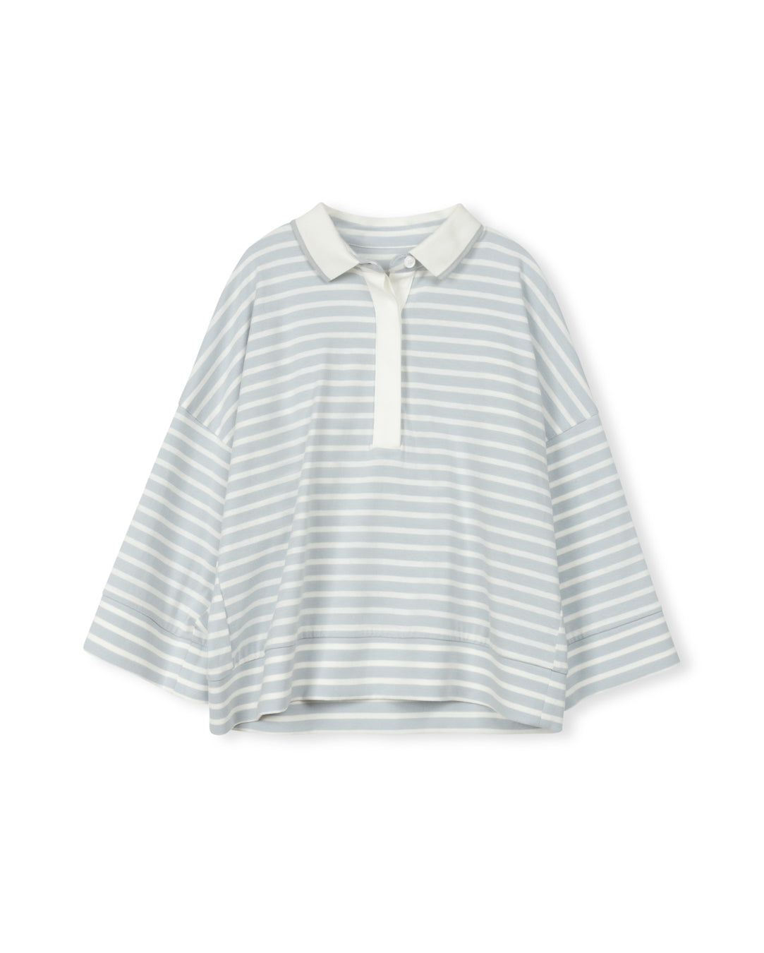 Milam Stripe Collared Tee